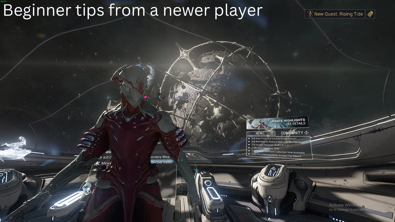 Warframe Beginner Tips From A Newer Player