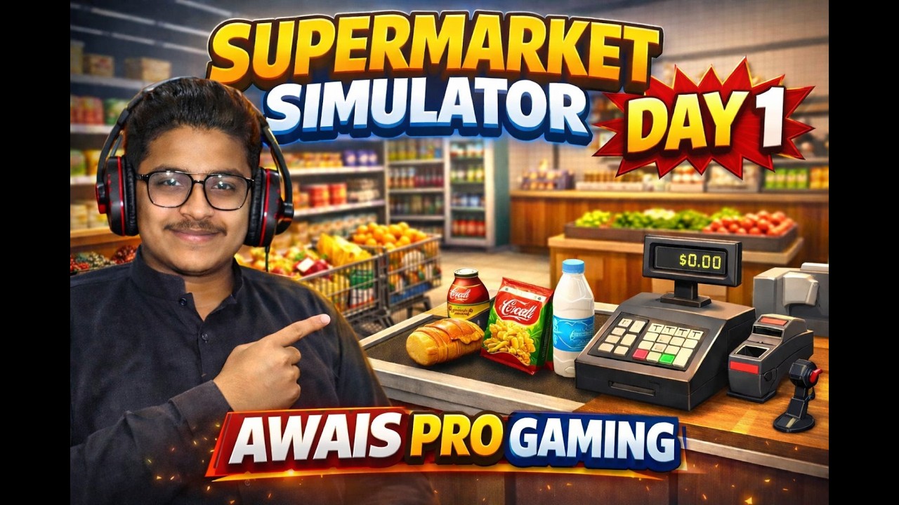 Supermarket Simulator game play