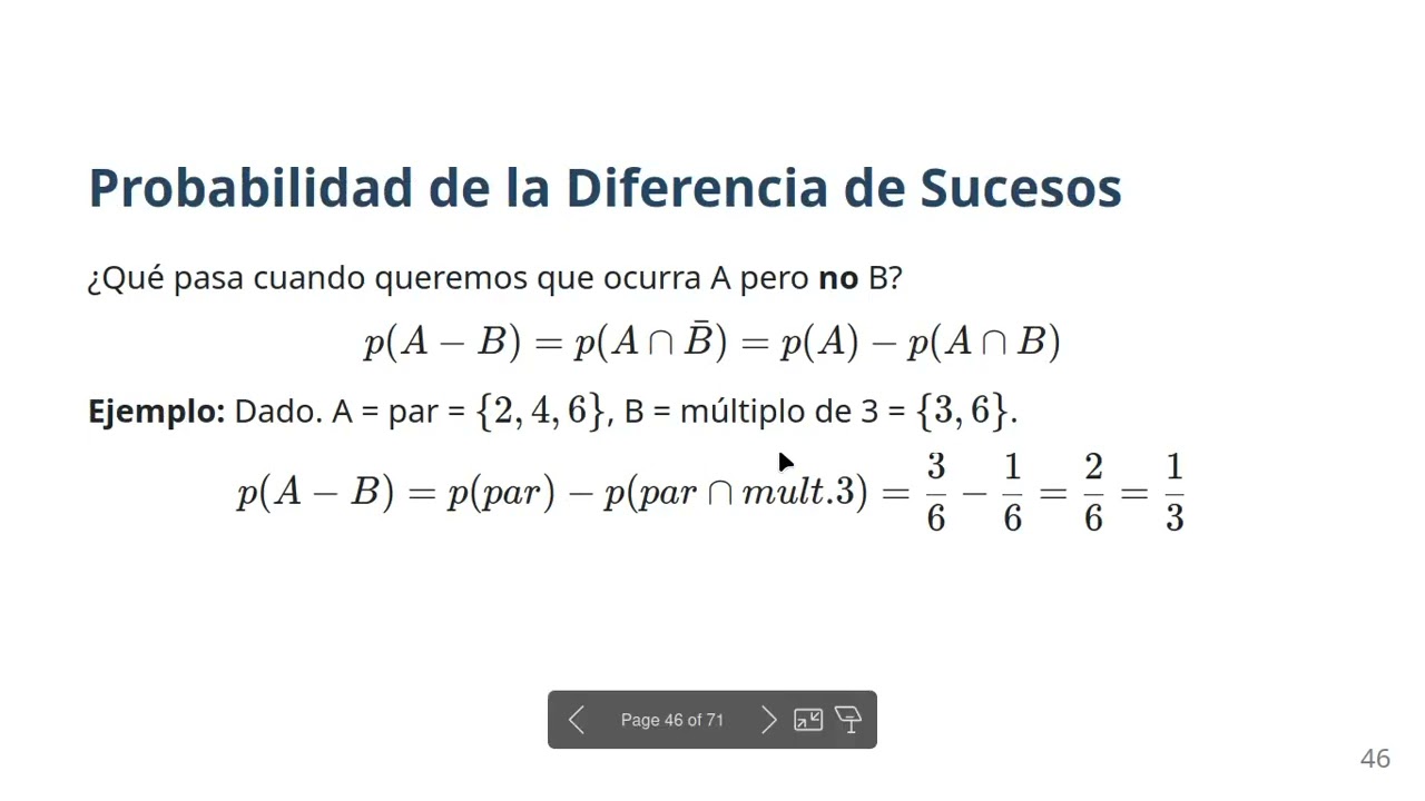2- Probabilidad [05- Probabilidad de la Union y la Condicionada]