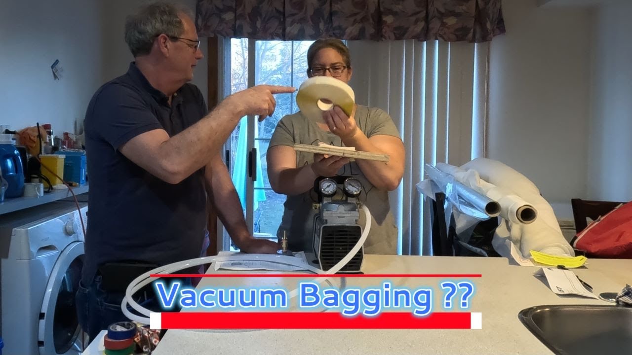 Vacuum Bagging fibreglass - The Adventure Beginning