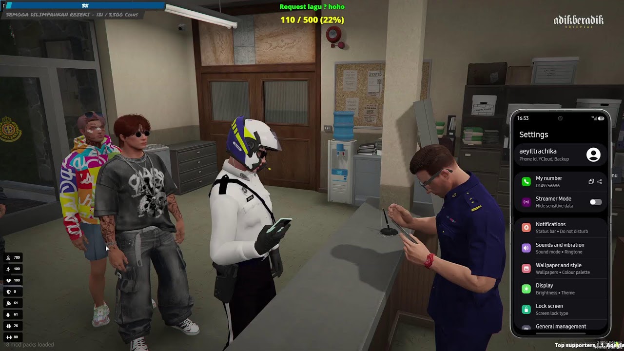 🔴 LIVE GTA V│RONDAAN PDAB BERMASA AEYIL!!