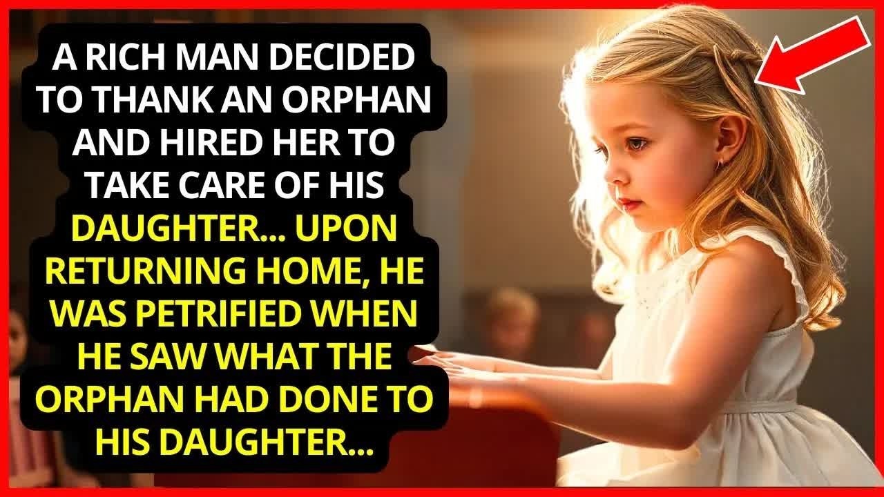 A Millionaire Hired An Orphan To Care For His Daughter As Thanks  Upon Returning
