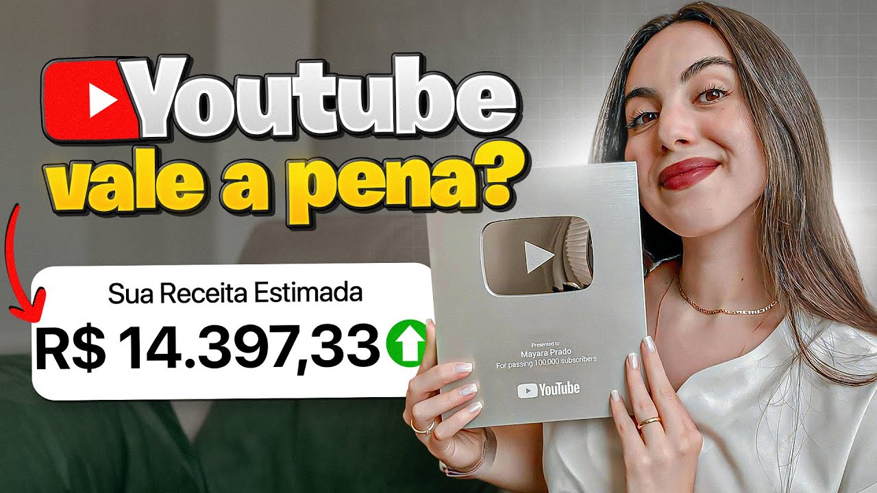 Mostrando a REALIDADE Do Youtube! Quanto Ganha Um Canal Com 100 MIL INSCRITOS?!