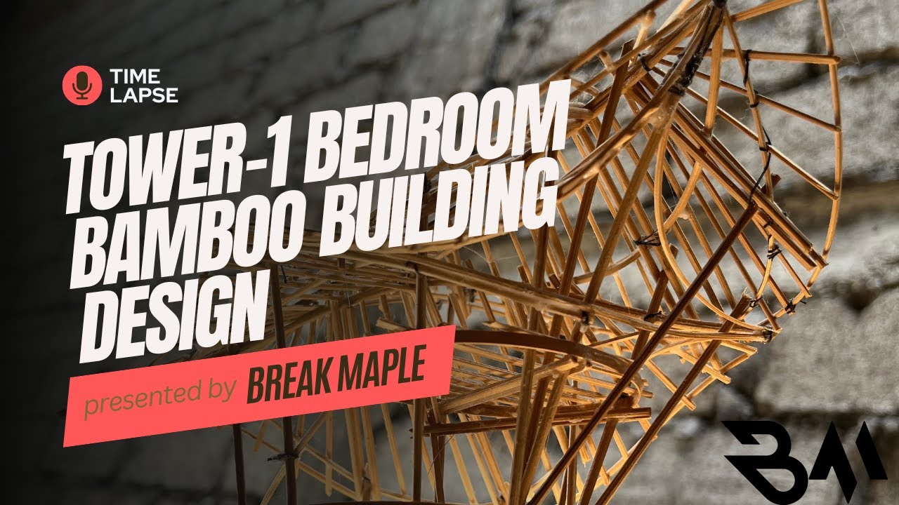Tower Design with One Bedroom: A Unique Bamboo Creation