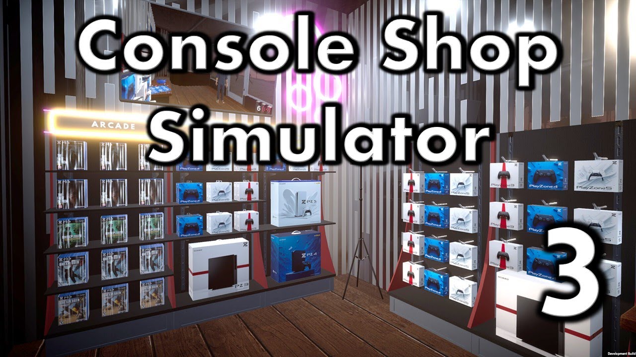 Console Shop Simulator — Часть 3 — Запасаемся новыми играми