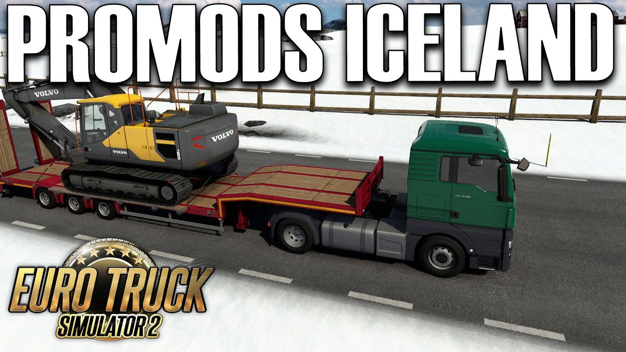 ETS2 | Исландия, часть 2 | Promods | Euro Truck Simulator 2 | Карьерный геймплей | Эпизод 14