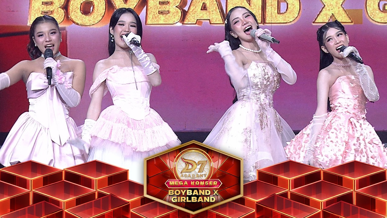 Resmi Debut! &ldquo;D4ra Muda&rdquo; Girlband Jebolan DA7 Siap Guncang Panggung | Mega Konser Boyband x Girlband