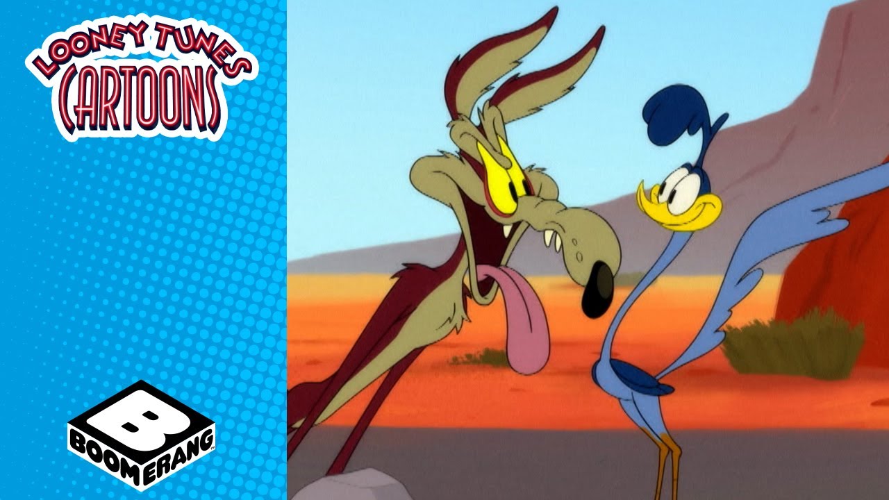 Wile E. Coyote Vs Concrete | Looney Tunes | @BoomerangUK