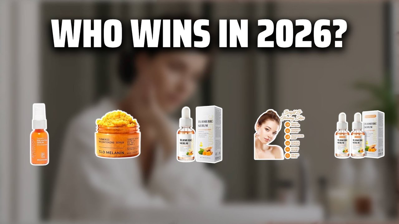 The Top 5 Best Turmeric Serum in 2026 - Must Watch Before Buying!