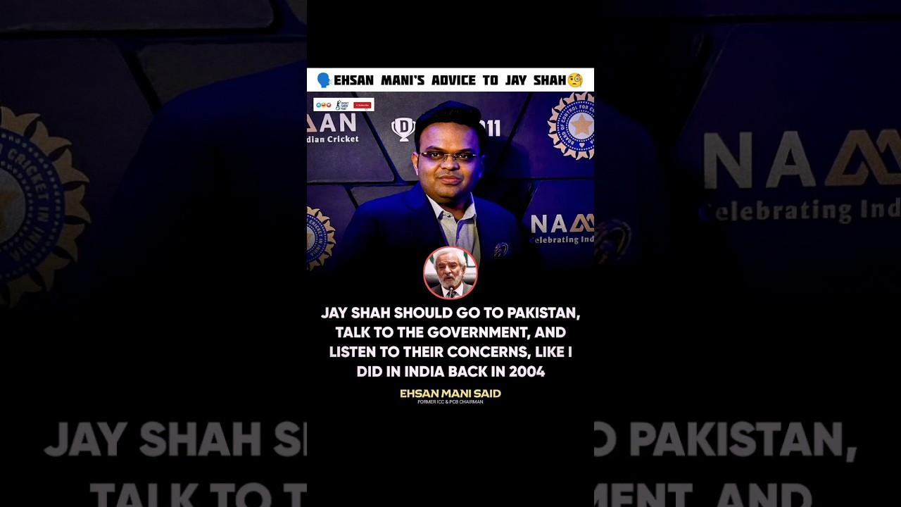 ehsan mani's advice to jay shah #cricket #shorts #ipl #jayshah #icc #iccchairman #t20worldcup