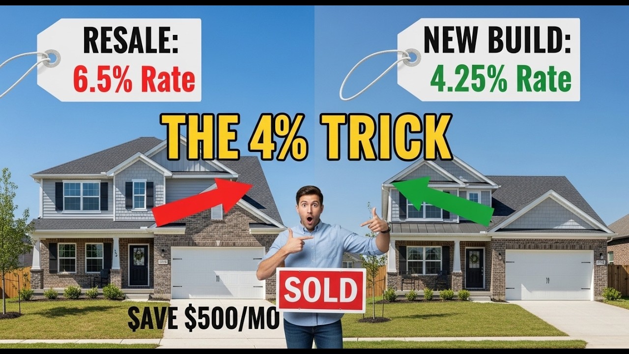 4% Mortgage Rates in 2026? The New Construction Secret
