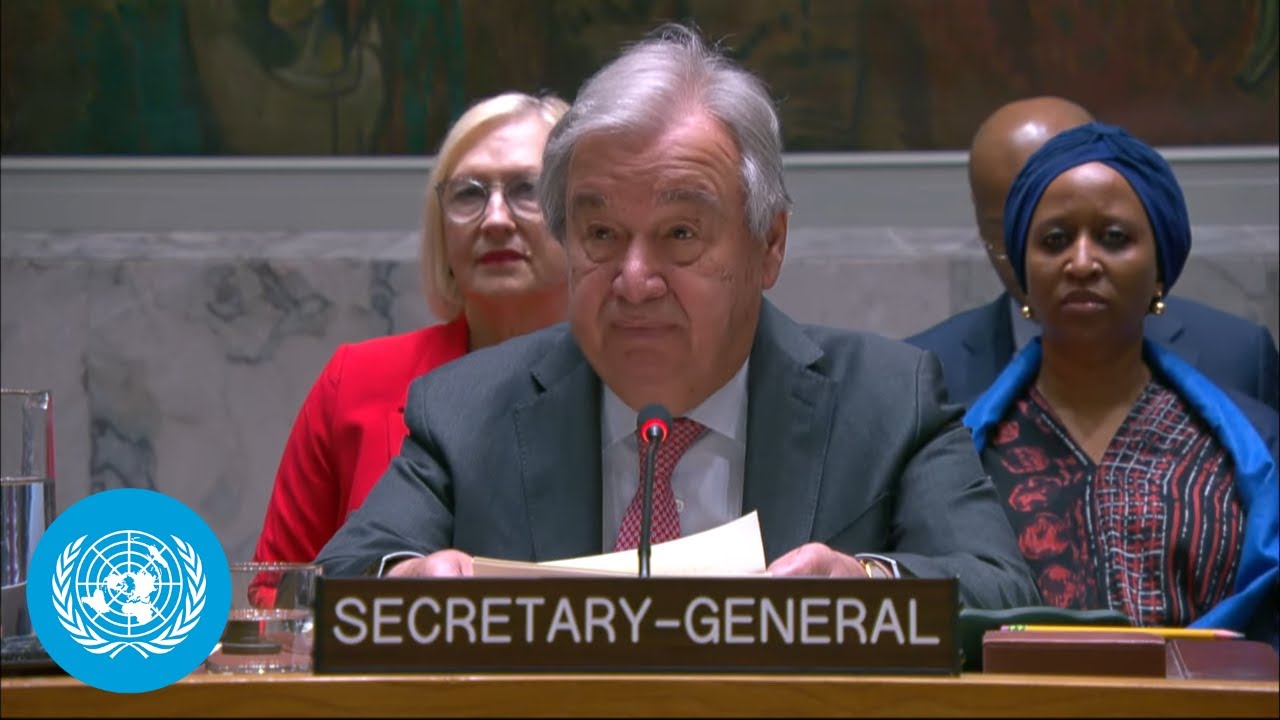 Maritime Security Vital for Global Peace & Security - UN Chief Briefing | United Nations