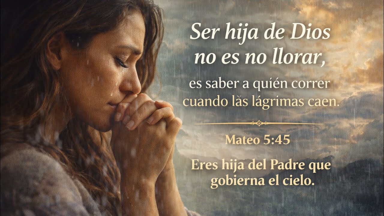 “Ser hija de Dios no es no sufrir, es confiar aun con el corazón roto.”#MujeresCristianas