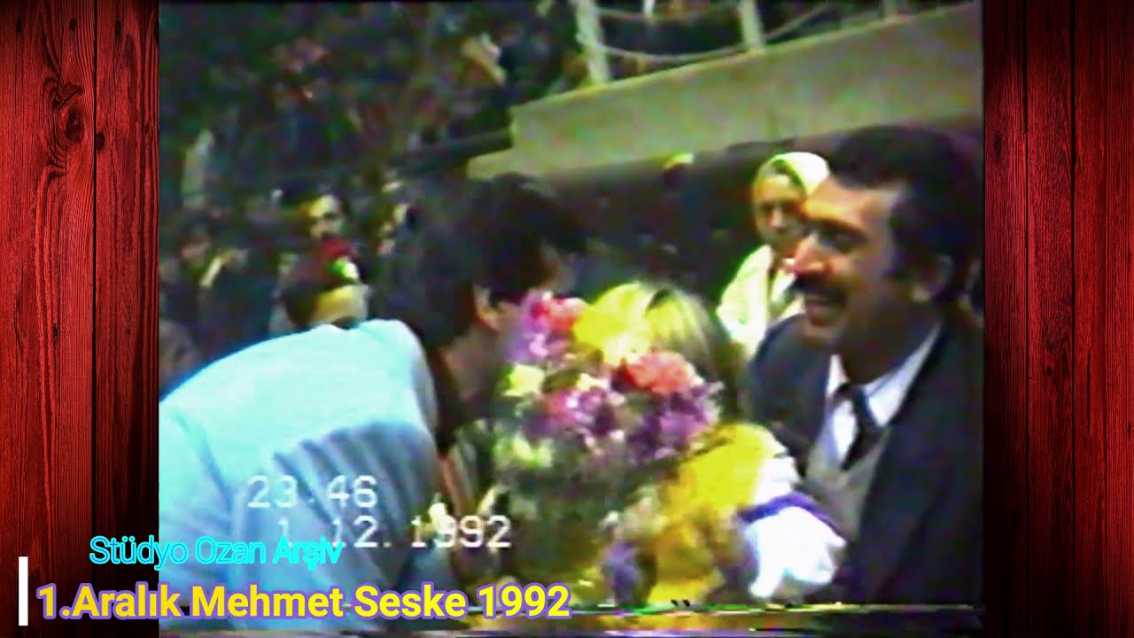 Adiyaman Mehmet Seske Konseri Canlı Türküler 1.ARALIK 1992