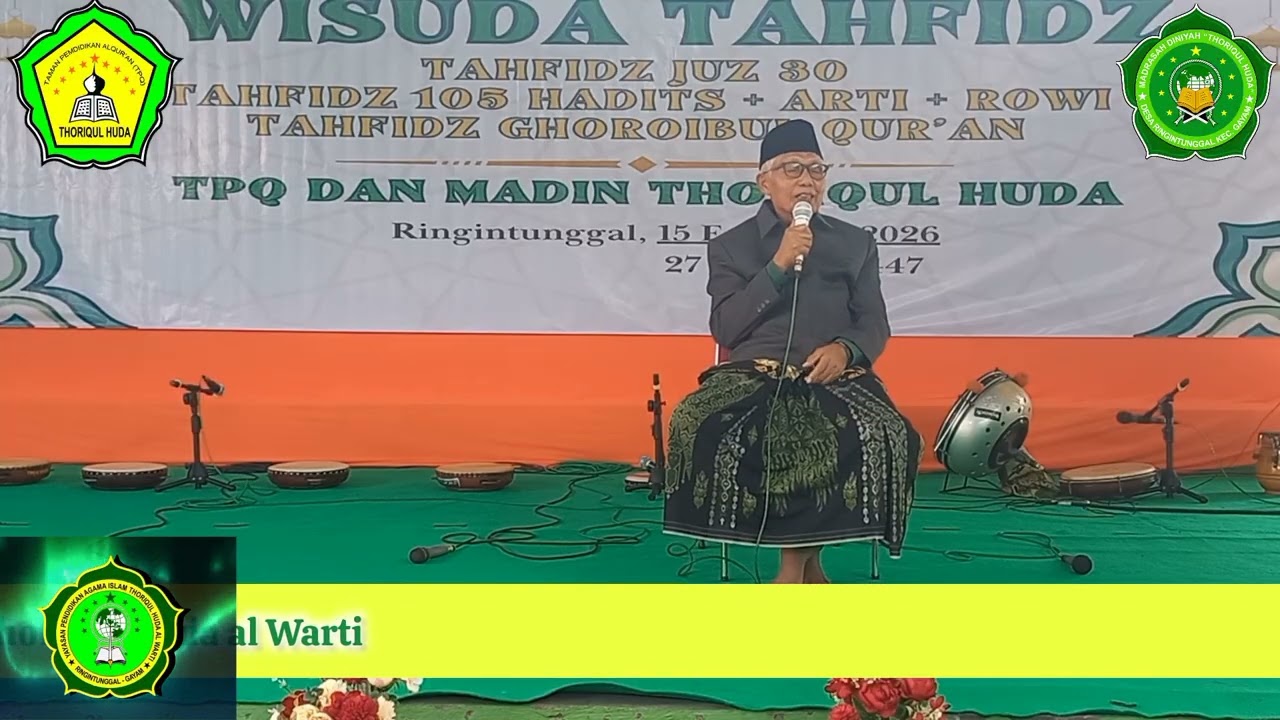 Spesial Khusus Wejangan Mustajab oleh K. H. Maemun Syafi'i - RO'IS SURIYAH PCNU BOJONEGORO