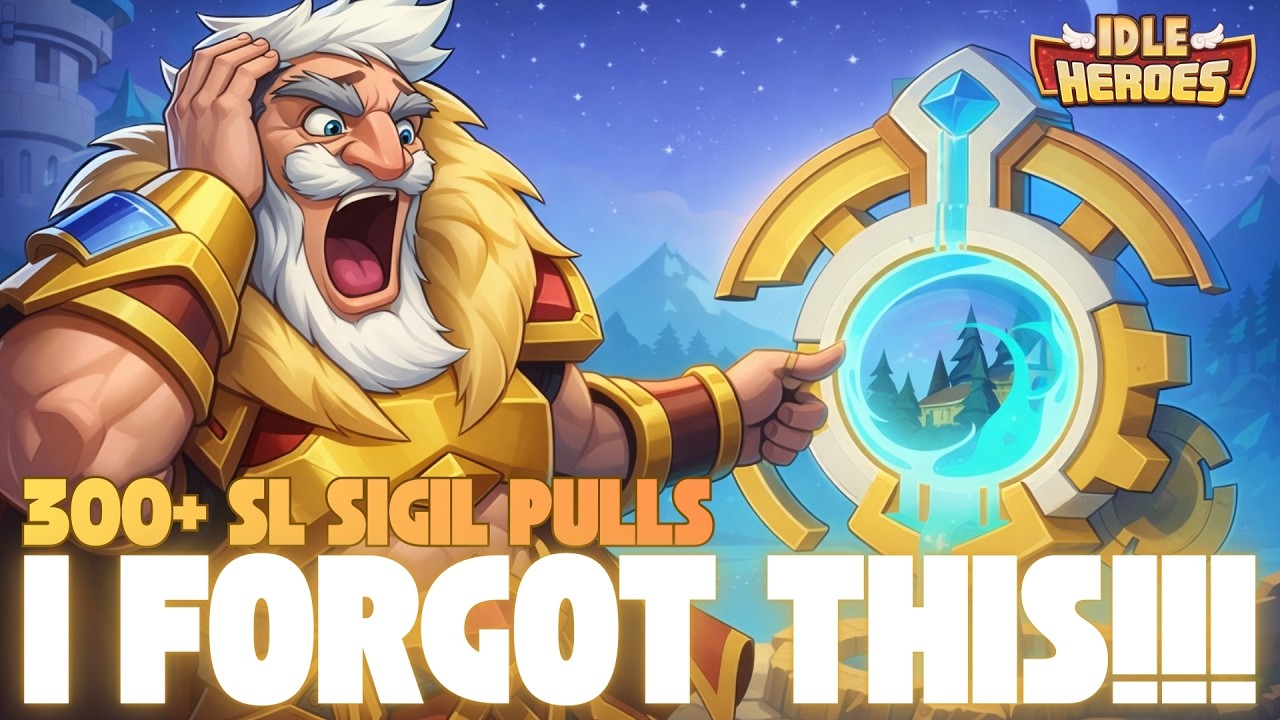 THIS would have made SL50 EASY for me! 300+ SL Sigil Pulls for max Speed - Idle Heroes