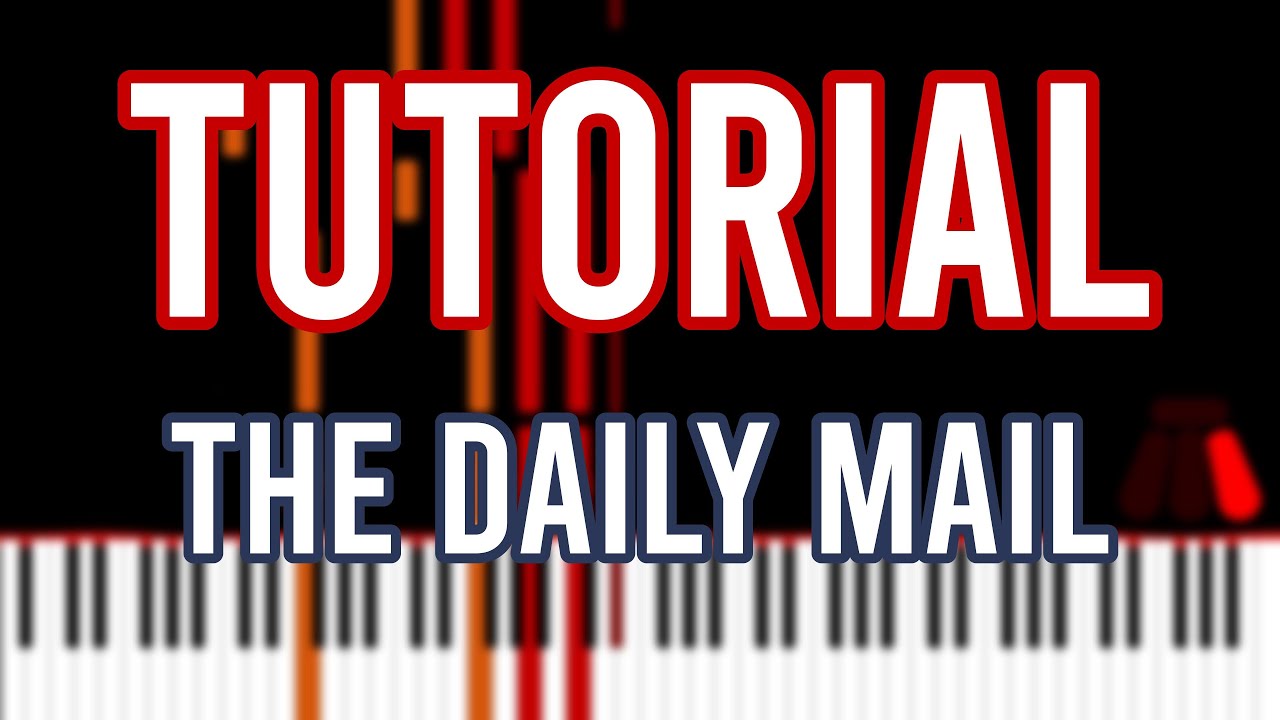 Radiohead - The Daily Mail | Piano Cover / Tutorial (4k)