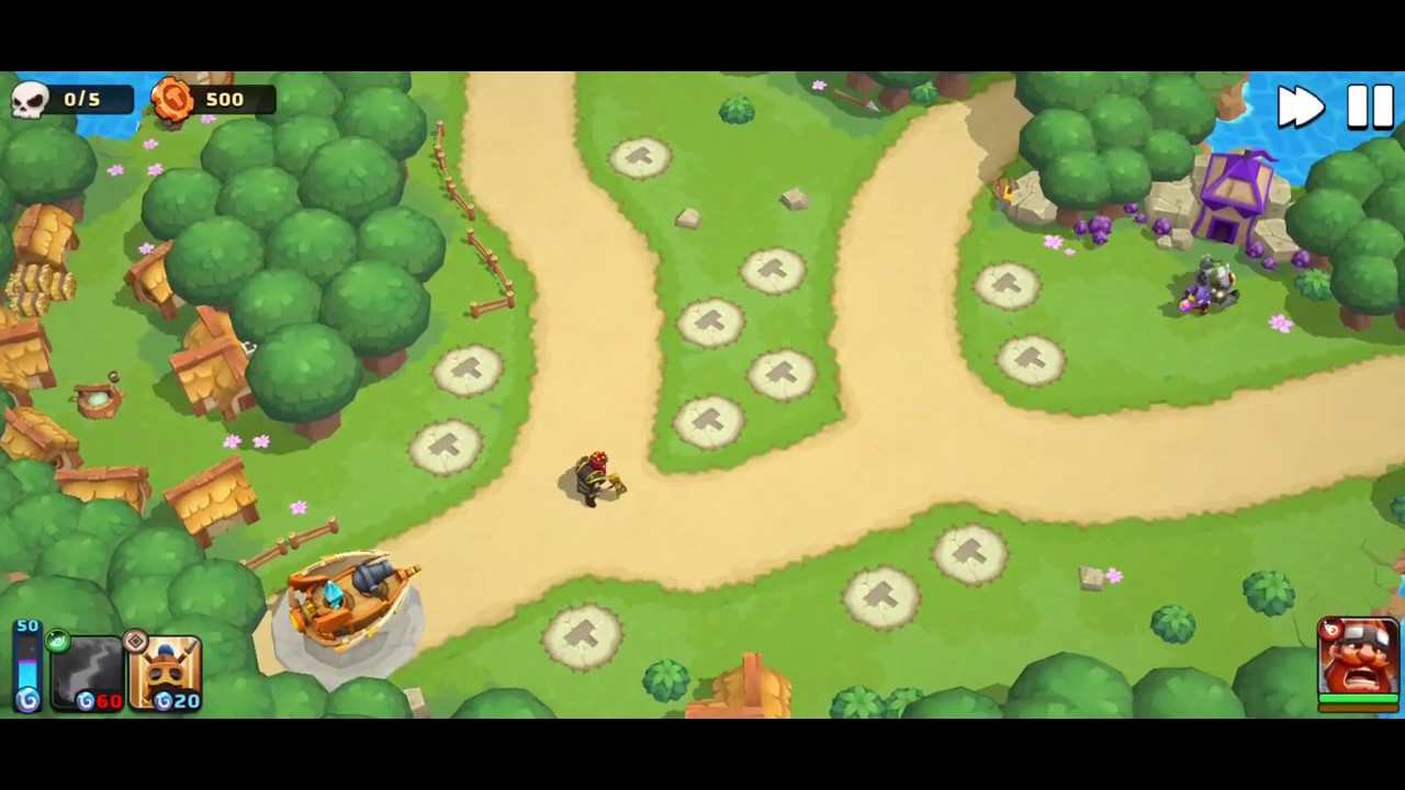 Let's Play - Wild Sky TD, Level 1-7 - Littleport, Chapter 1 - Greenvale Island