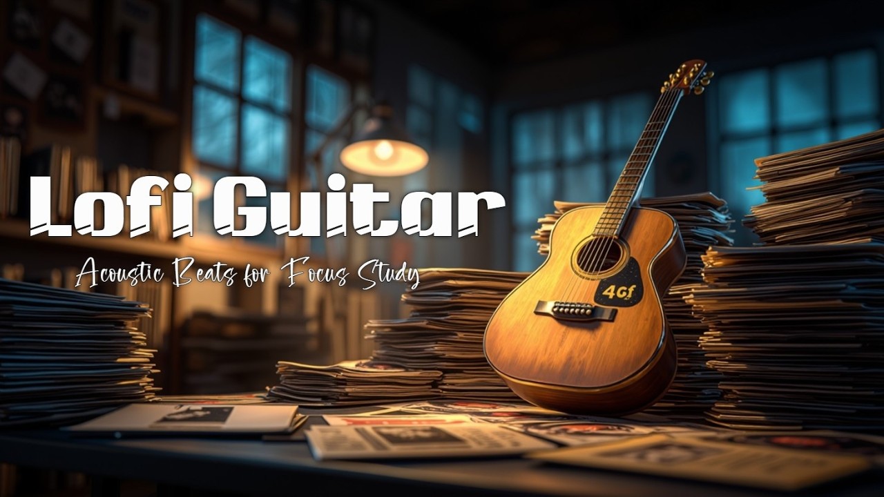 Lofi гитара ~ Спокойная фоновая музыка для учебы и глубокого расслабления