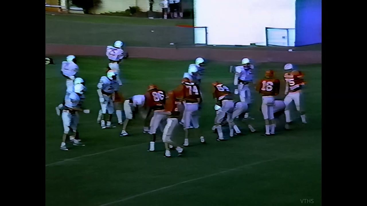 1982 El Campo vs Tomball Scrimmage Varsity Football 🏈 Ricebirds vs Cougars | Football