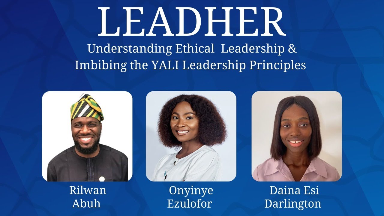 FIRE SIDE CHAT WITH YALI ALUMNI