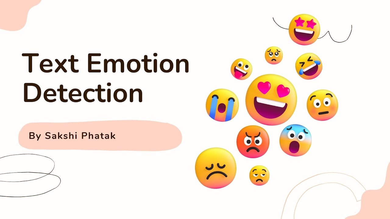 Text Emotion Detection using NLP | Python | Streamlit Web Application