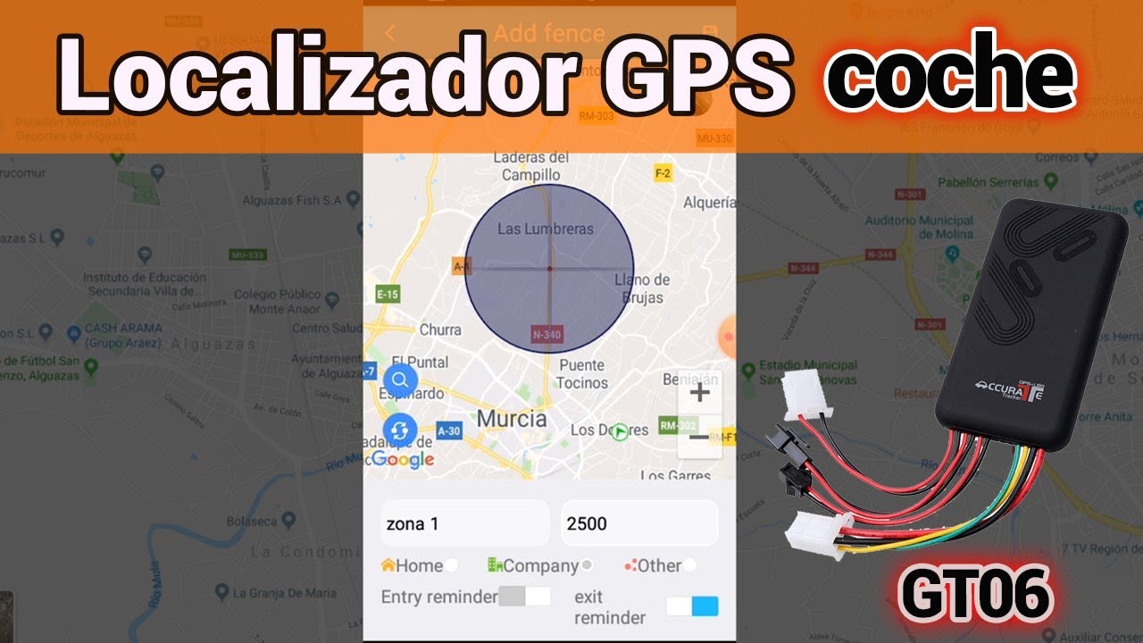 🔻🔻Localizador GPS para vehiculos, coches, camiones. Tracker GT06. Seguimiento APP y ordenador