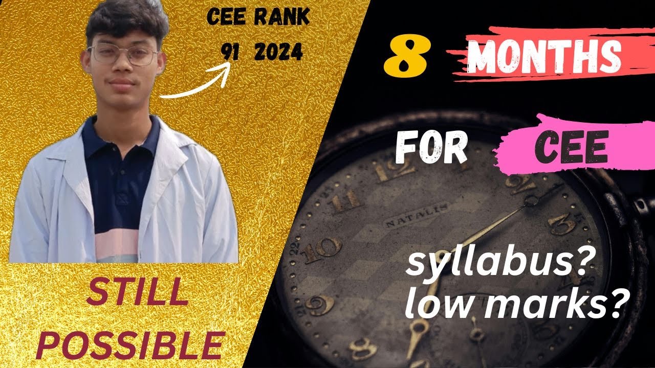 Real And Practical Roadmap For CEE 2025 If You Are Zero| Drop Year Planning