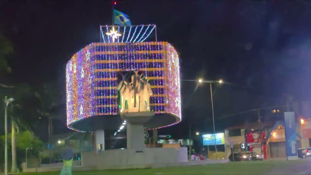 Noite de Natal pelas ruas de Campina Grande! Vamos conhecer a cidade?