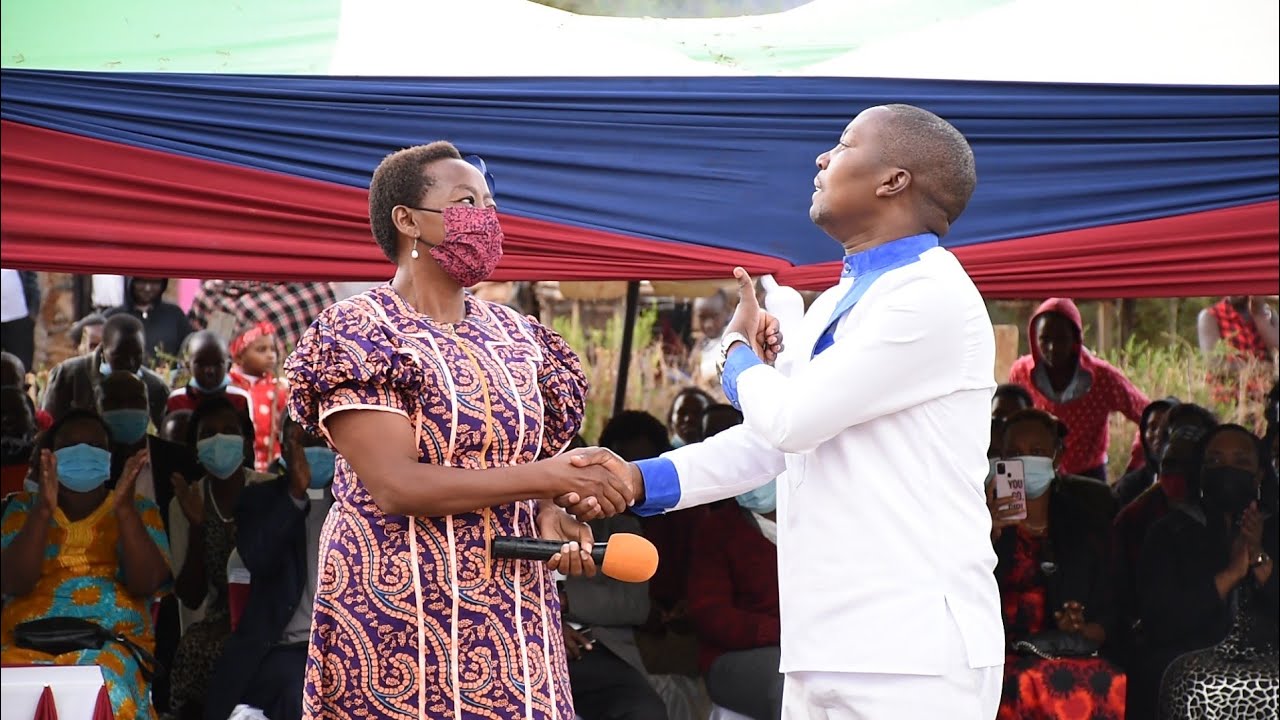 karanja welcomes Her Excellency Firstlady Deputy President Recho Rutto on wedding At Soy Chepkoyo