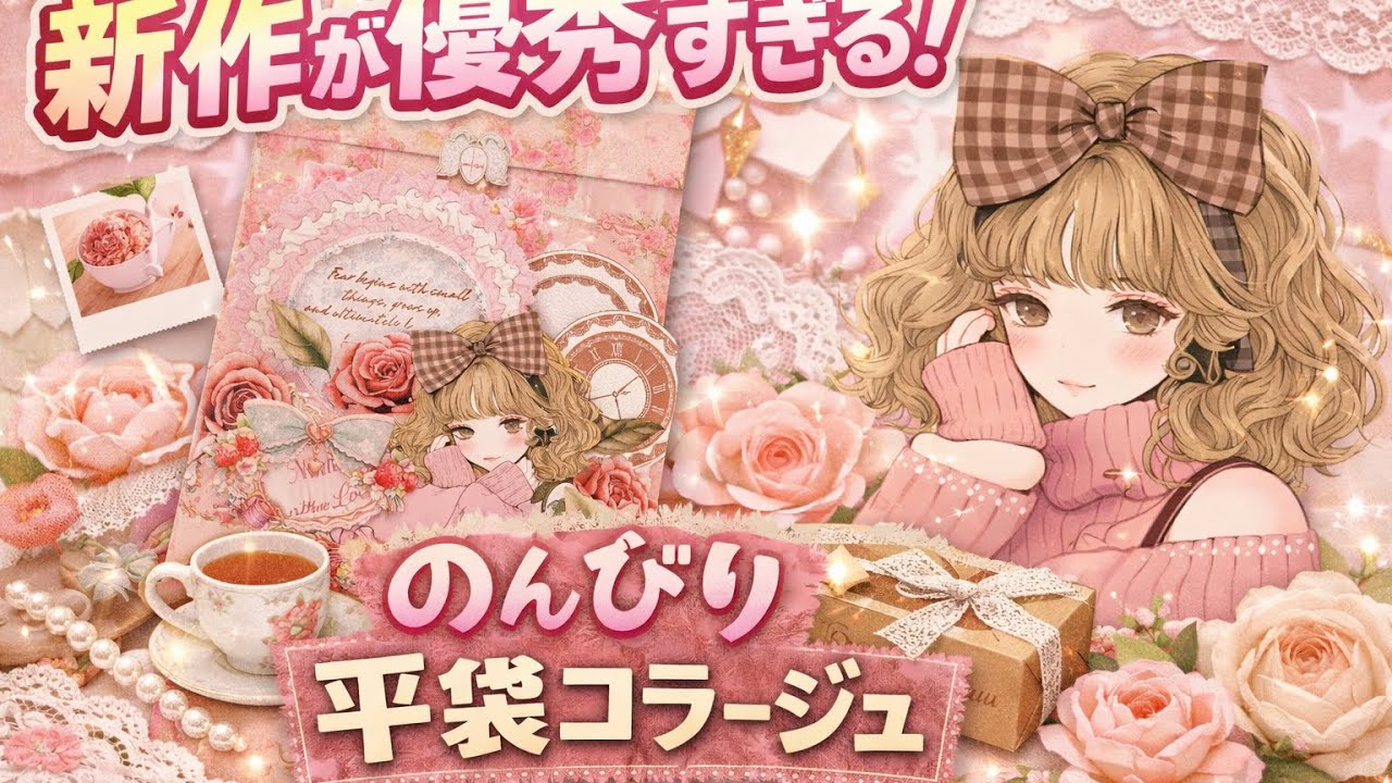 新作Valentineシリーズが優秀　平袋コラージュ
