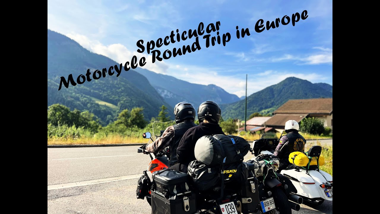 Motorcycle round trip in Europe