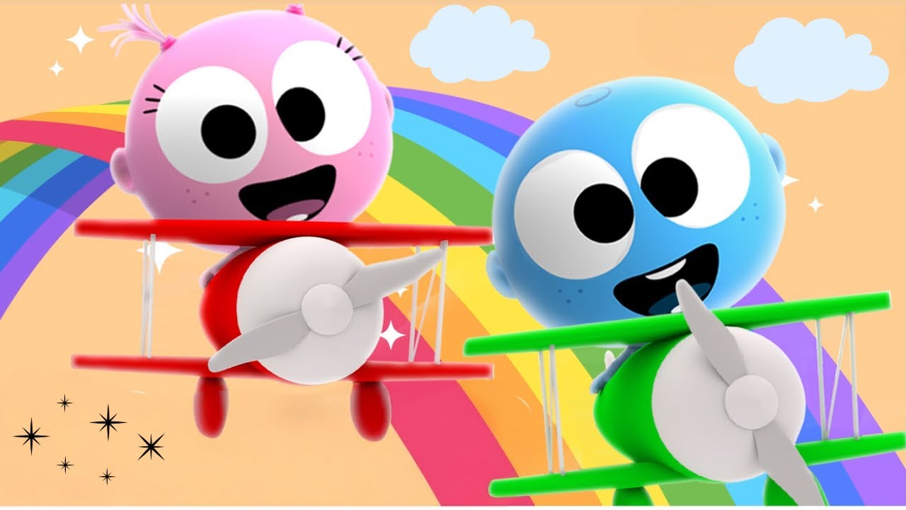 Googoo & Gaagaa Learn Colors,  Music, Animals | Educational fun for kids | Color Crew & More