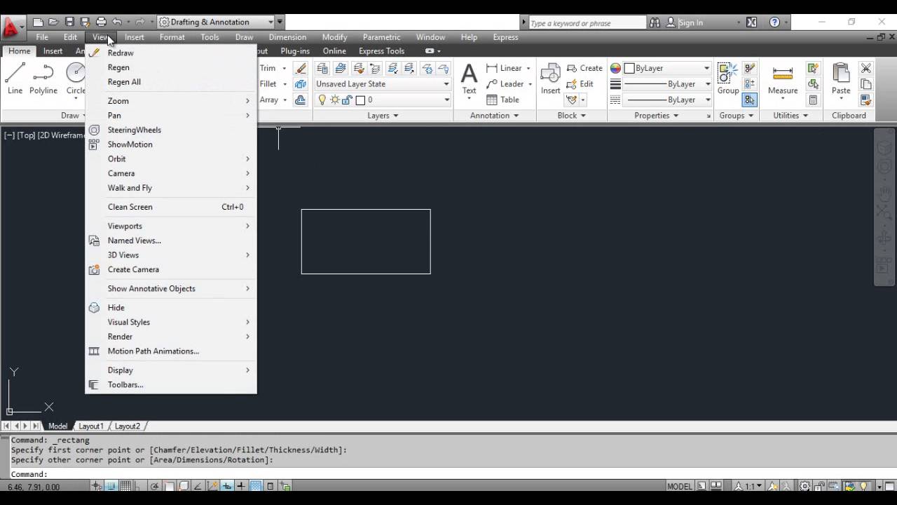 The ZOOM Command - AutoCAD