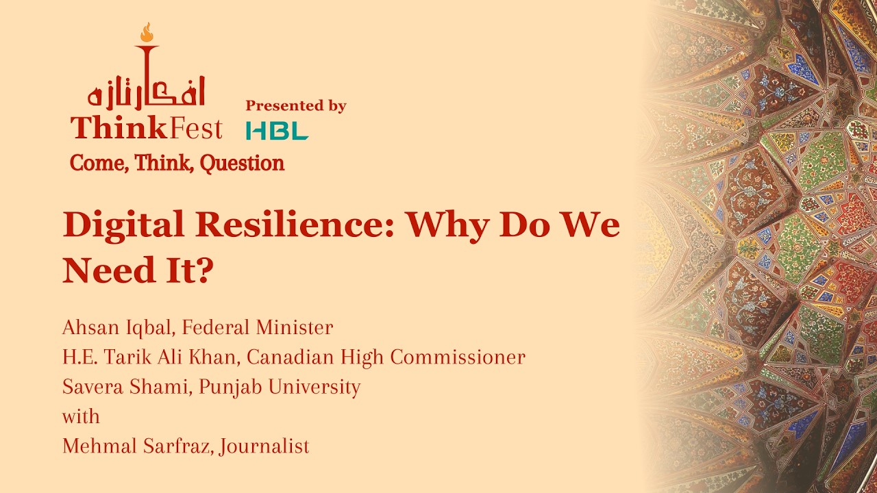 ThinkFest 2026: Digital Resilience: Why do we need it?