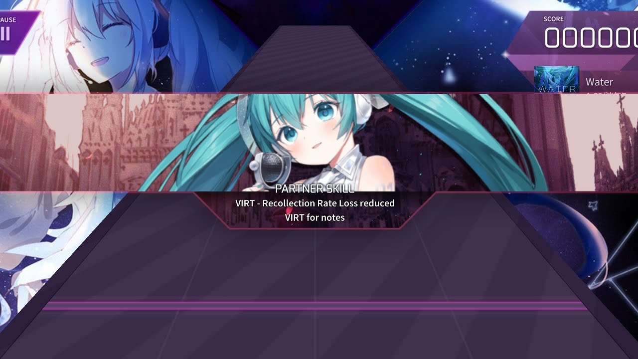 【Arcaea fan-made】WATER (Feat. Hatsune Miku) || A-39/沙包P||Hatsune miku || #arcaea Arcaea mod