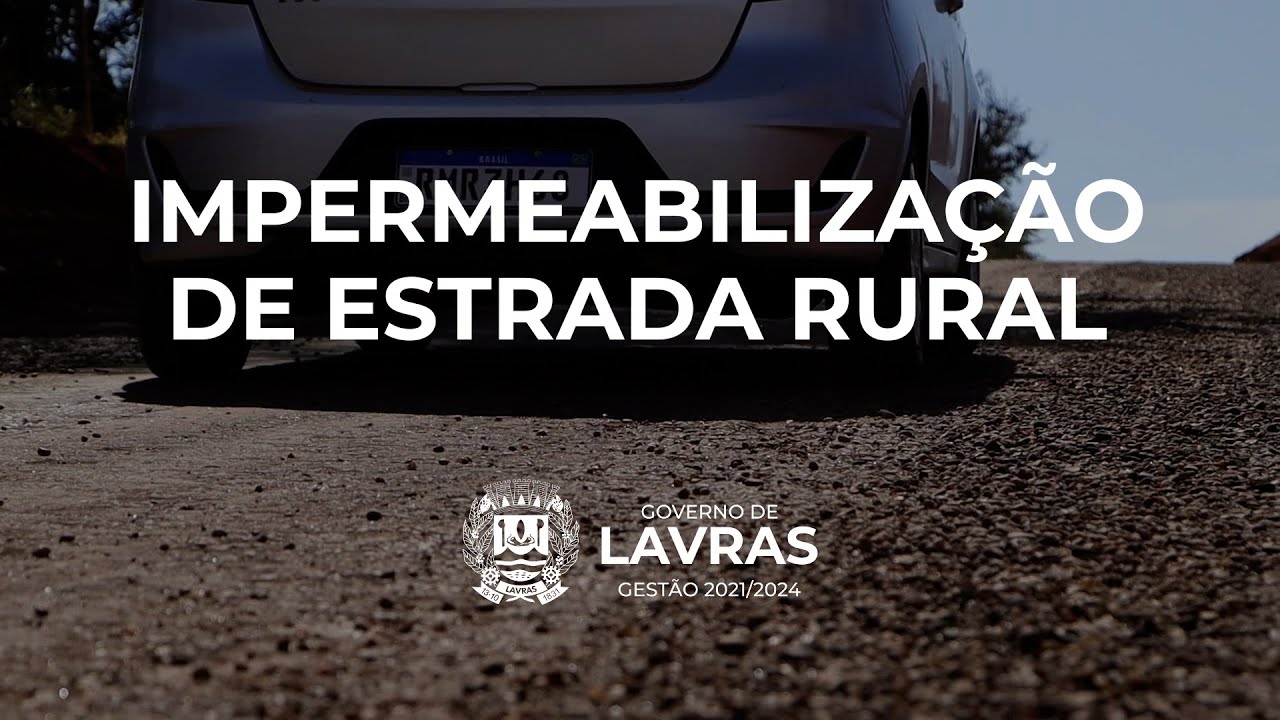 Impermeabilização de Estrada Rural