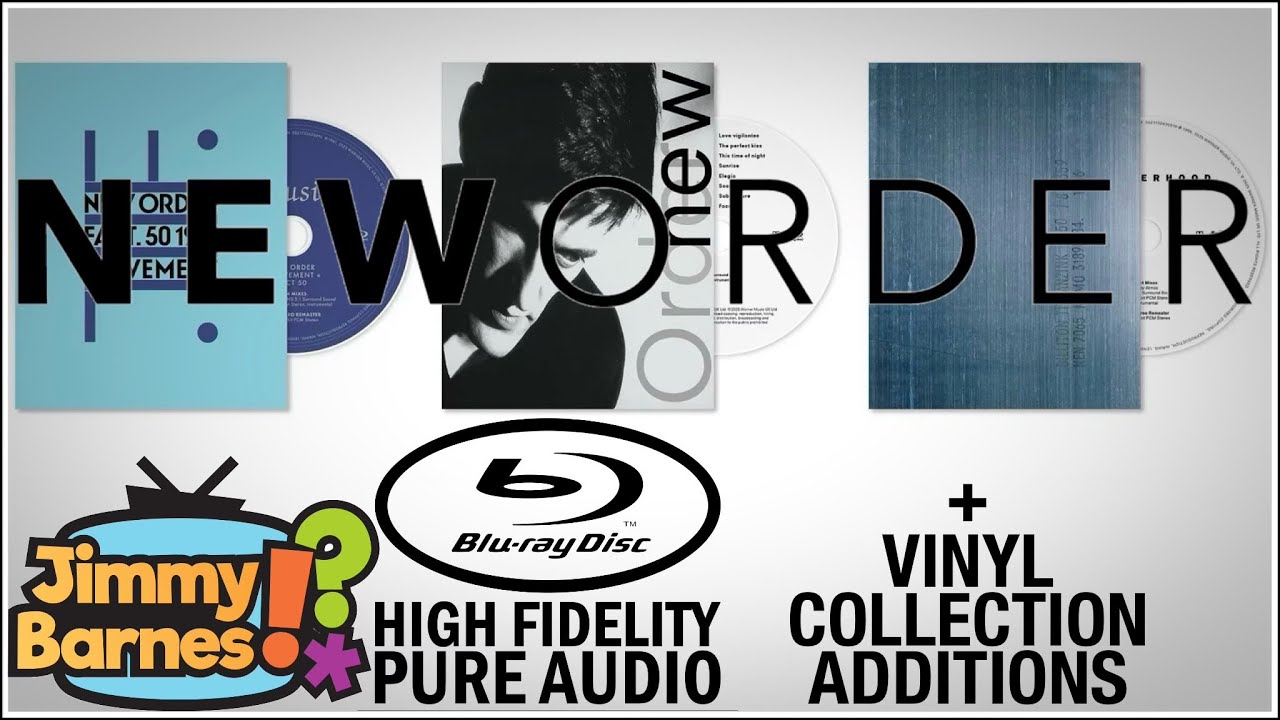 New Order on Blu-Ray Audio + Vinyl Collection Additions | 