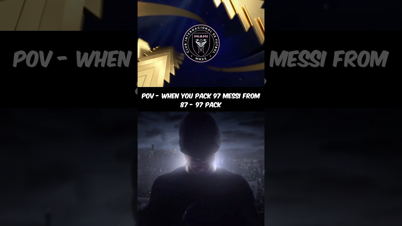 97 UTOTY Messi🤯#youtube #shorts #messi #fcmobile