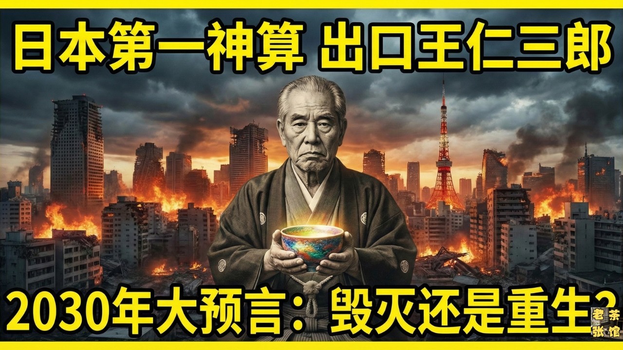 全网恐慌！2030日本面临毁灭？揭秘日本史上最可怕“神能者”的终极警告！日本第一神算出口王仁三郎，他到底在灵界看到了什么？