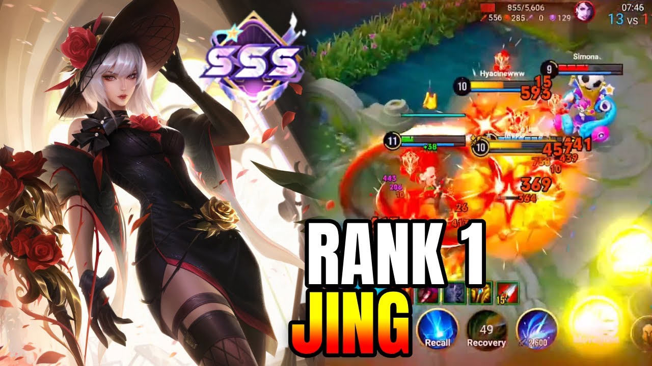 DOMINATING HIGH RANK WITH JING | Honor of Kings