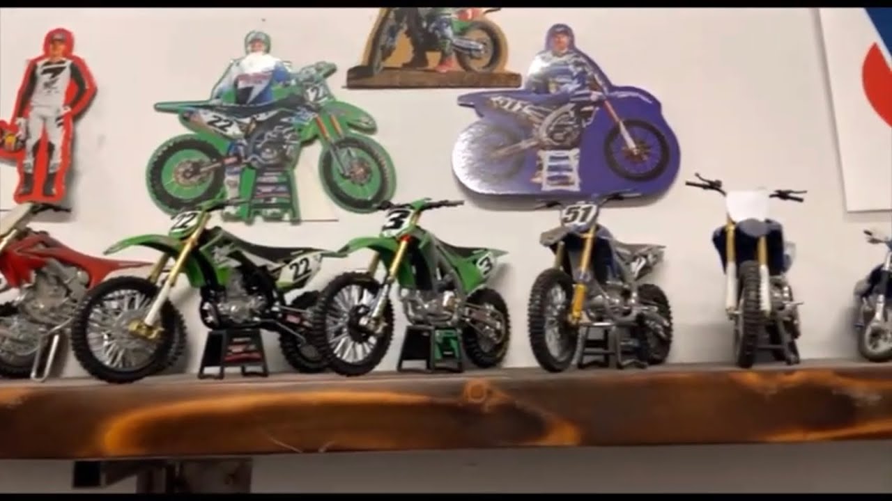 New Ray #3 Eli Tomac Kawasaki Kx450 Unboxing (+ Toy Dirt Bike Collection Update)