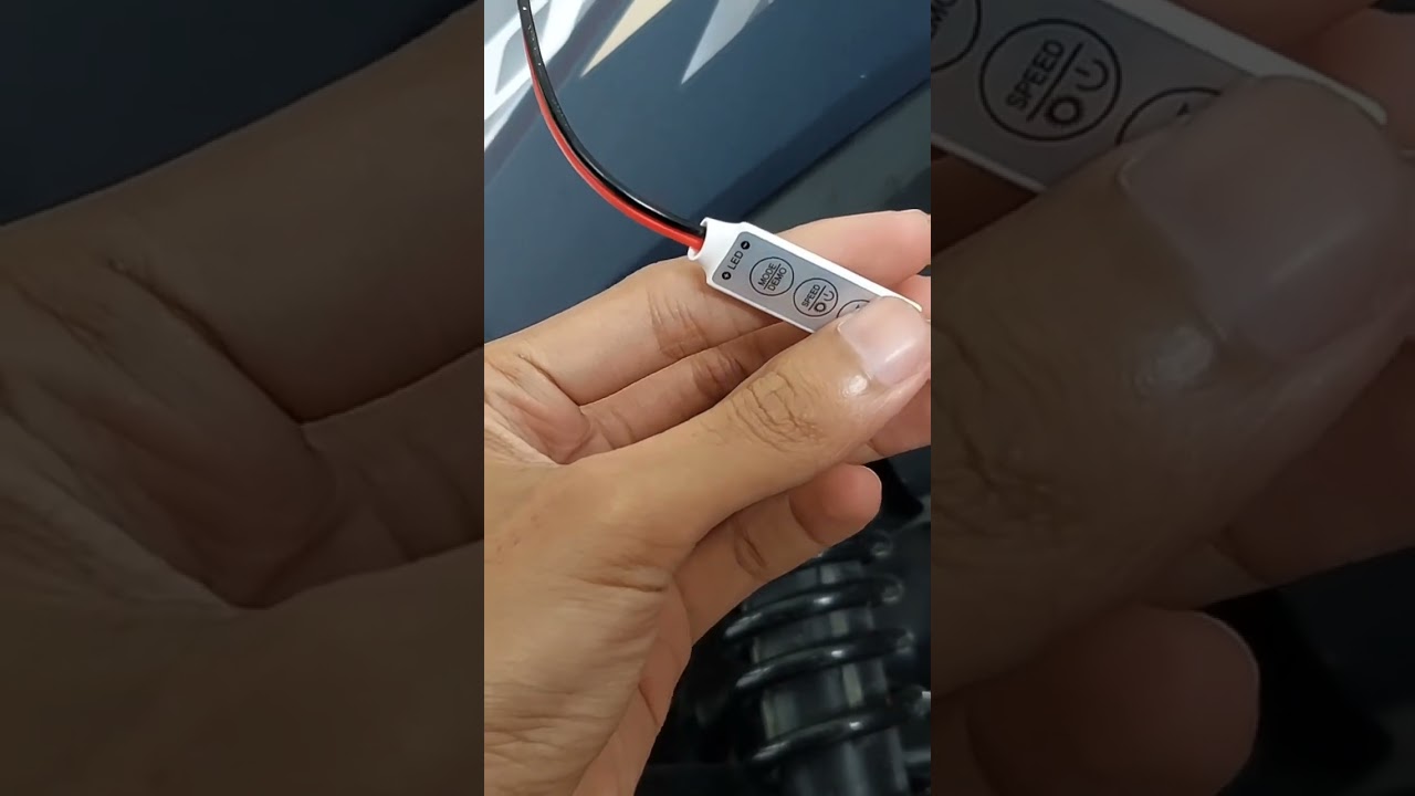 Cara membuat lampu kedip blits pesawat pada lampu plat Vario dengan modul ini #vario125 #honda