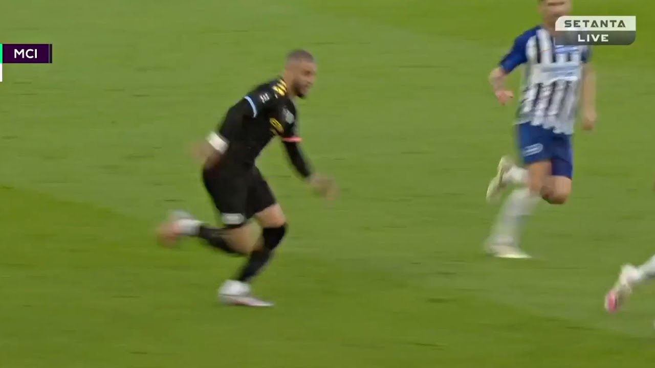 Kyle Walker fastest runs at Manchester City