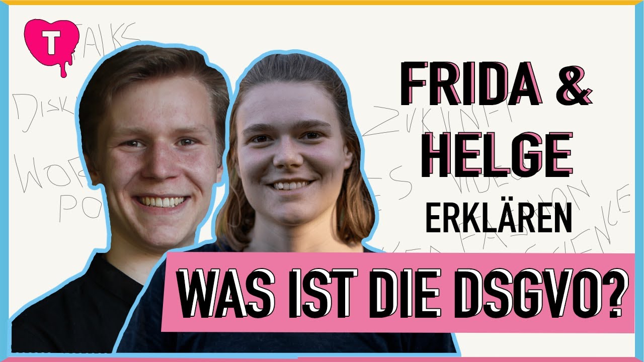 Was ist die DSGVO? Frida Preuß & Helge Hoffmeister erklären's