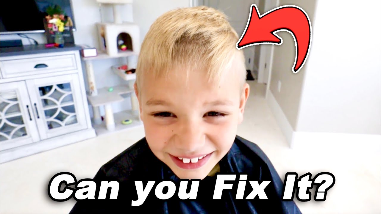 My Brother Cut My Hair!!