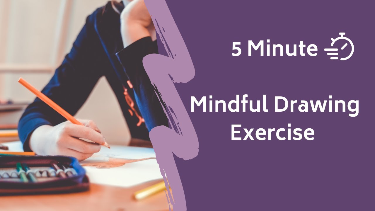 5 Minute Mindfulness Drawing Meditation: Drawing the Breath