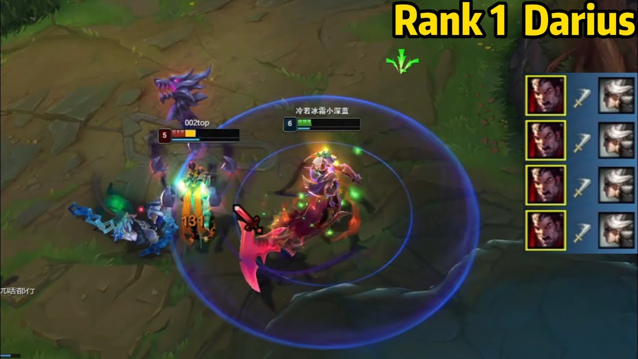 Rank 1 Darius: Do NOT Try To Fight This Guy in the Early Game!