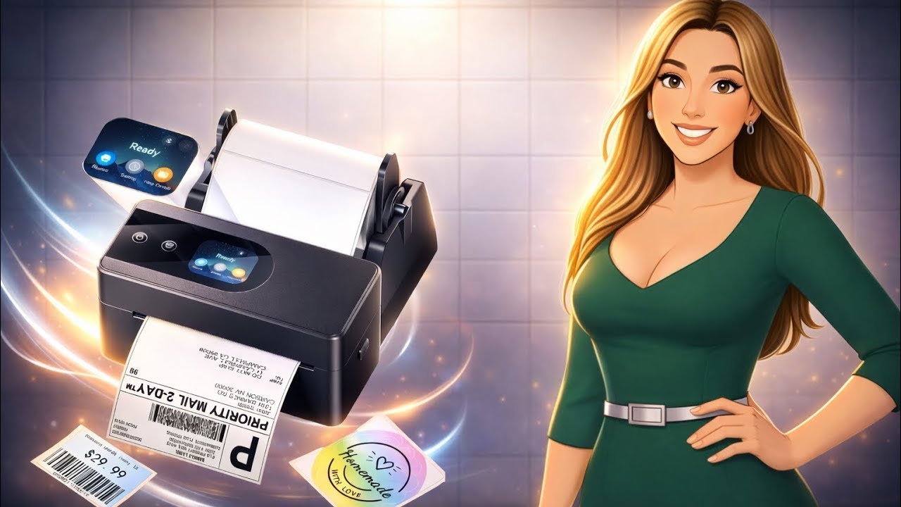 Best Shipping Printer 2026 - Phomemo PM64D Shipping Printer