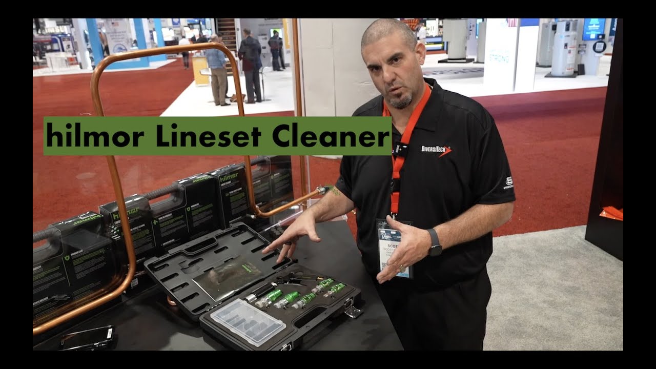 hilmor Lineset Cleaner HLC007 Demo - Kink Test. AHR Expo 2022
